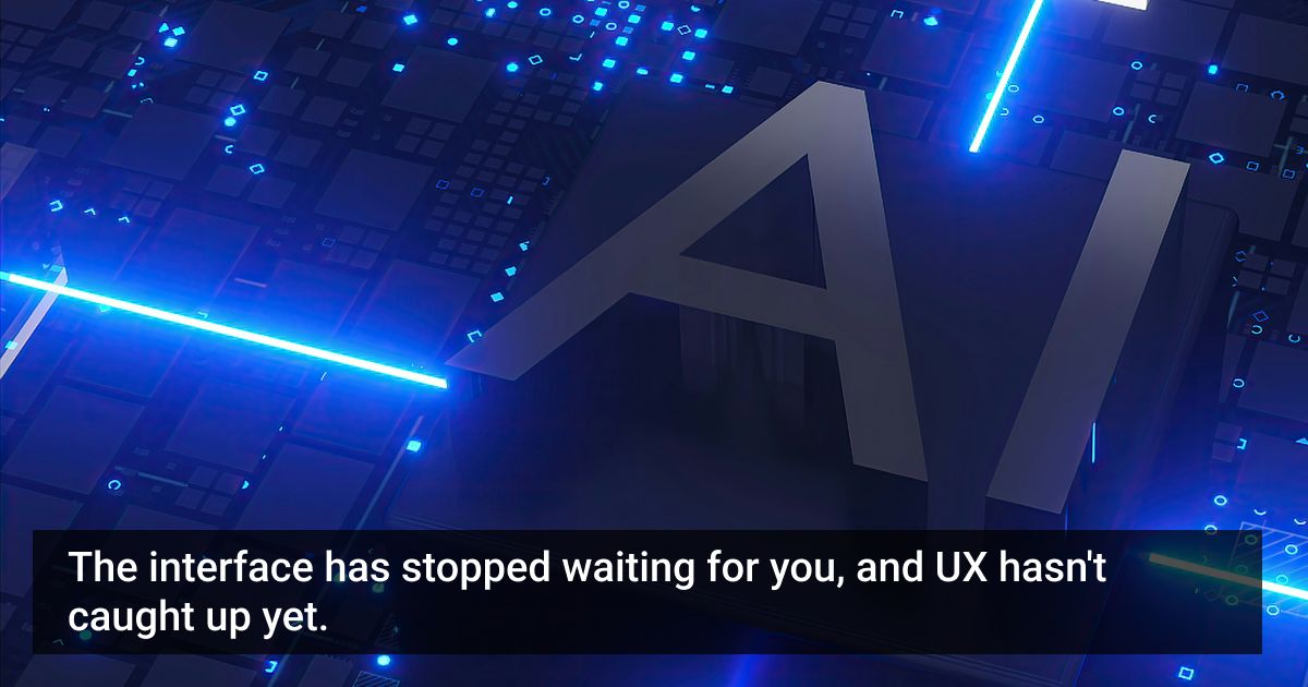 uxmag's tweet photo. The interface has stopped waiting for you.

In Part 9 of the “UX × AI” series, Tushar Deshmukh, founder of UXExpert, breaks down the five patterns every agentic interface needs.

📖 Read the full article: https://t.co/0WqJwFbvYY 

#AgenticAI #UXDesign https://t.co/pYDU5eqrIL