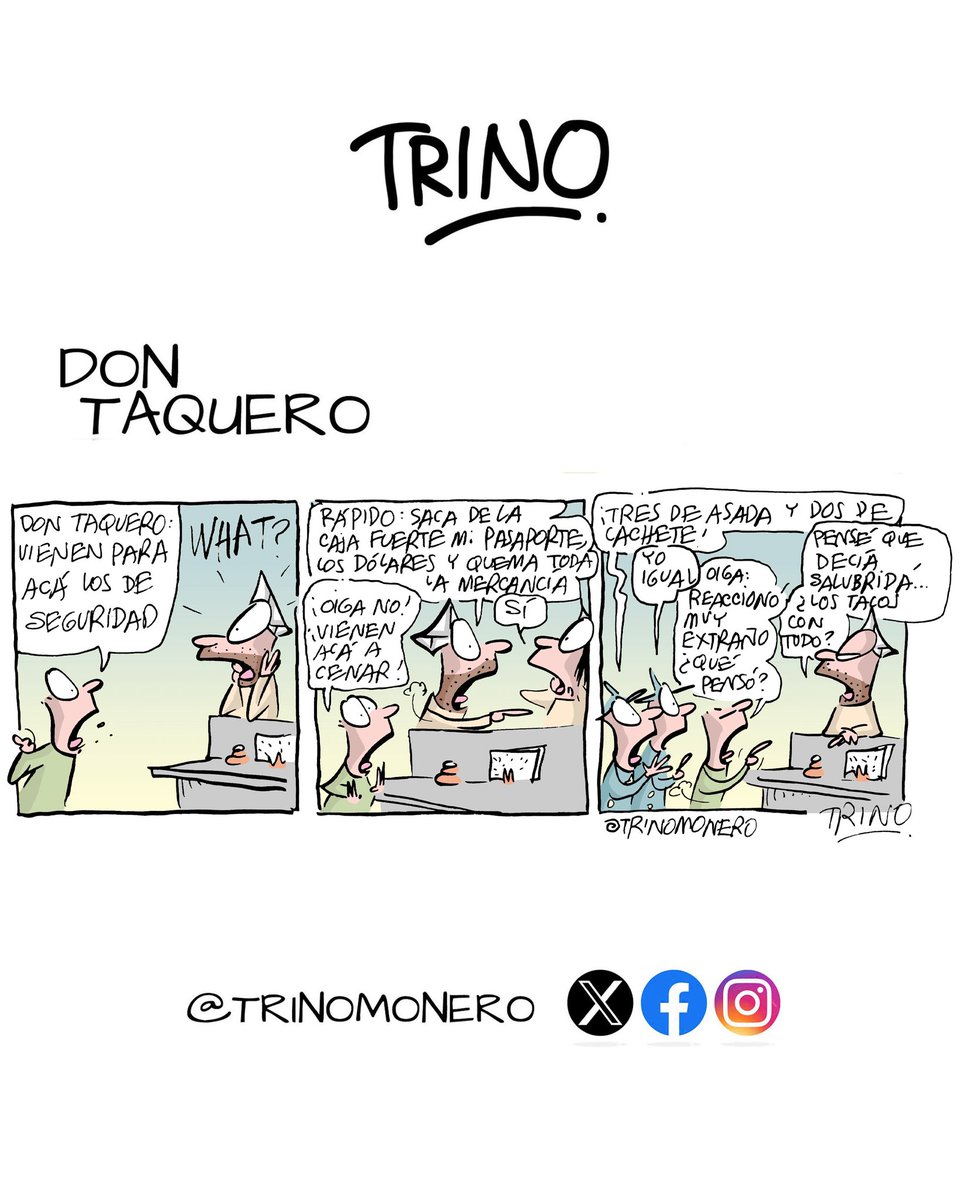 trinomonero's tweet photo. Jueves de tacos insalubres pero con seguridad total #trinomonero https://t.co/0X3hXk5jKn