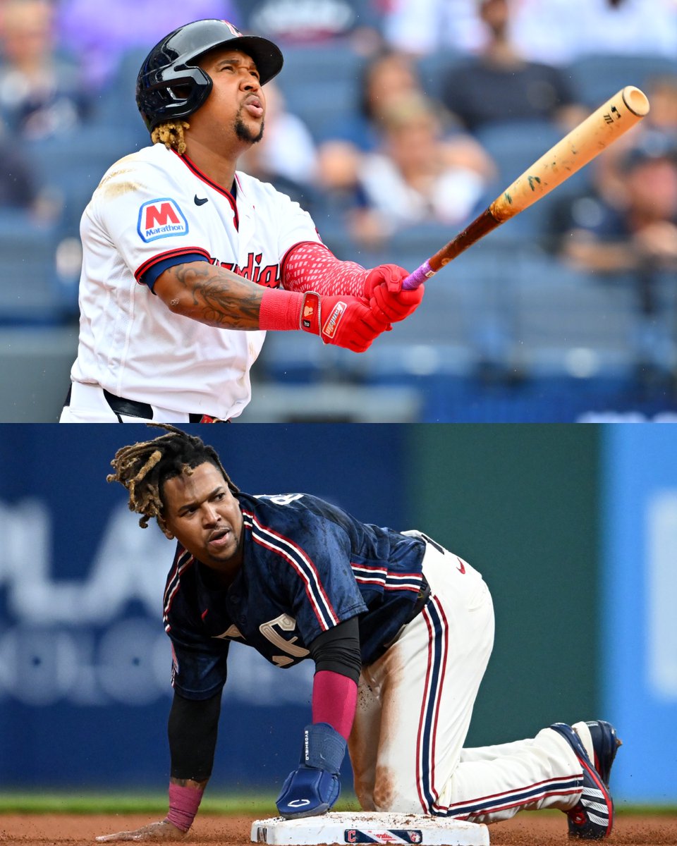 MLB's tweet photo. DYK: José Ramírez is the first primary third baseman in MLB history to reach 275+ home runs and 275+ stolen bases.

In fact, the Dominican-born superstar who turns 34 today, leads all Major Leaguers in stolen bases since the start of the 2019 season with 227. #HHM https://t.co/xUAxZeWHi9