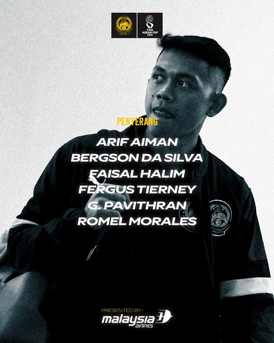 malaysia_nt's tweet photo. Bergson Da Silva, Manuel Hidalgo dan Brad Tapp antara muka baharu yang tersenarai kali ini! 🇲🇾

#FAM #HarimauMalaya 
#FIFASEANCup https://t.co/rN4CR5aXY4