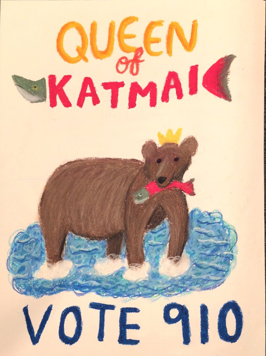 exploreorg's tweet photo. Voting is live for the Fat Bear Week Campaign Poster Contest! Vote for your favorites now at https://t.co/M6Es9LekfS https://t.co/7C6G0BgPGO