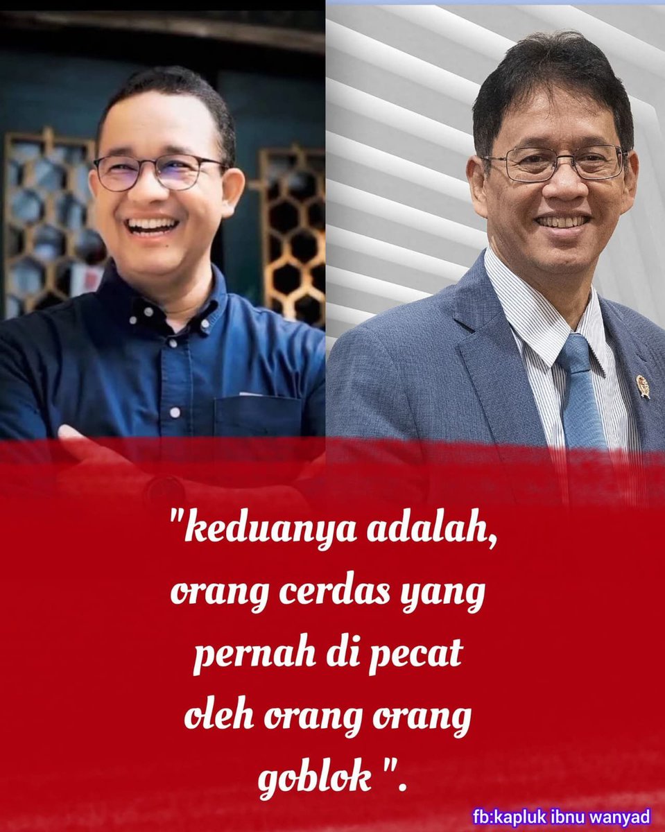 Jumianto_RK's tweet photo. ✅ Dipecat gegara, takut ketahuan ijazahnya palsu

✅ Dipecat karena ingin menarik Rp120 triliun deviden https://t.co/QLiSjSjzag