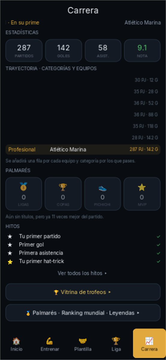 MiHistoria_app's tweet photo. El día que sueñas desde niño: tu debut. El estadio, los nervios, el míster mirándote. Marcas… o fallas. Y esa historia es tuya. ⚽

Beta gratis en Android 👉 https://t.co/B0V0GYOl7N

#gamedev #indiedev #fútbol https://t.co/6CLRsPcMoB
