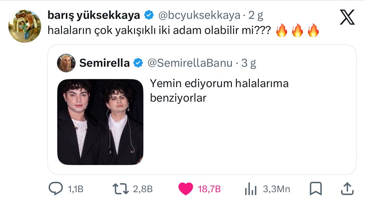 sedalim47's tweet photo. Bence TR-Pop un artık böyle liderlere ihtiyacı var https://t.co/j4UY6D8VJv