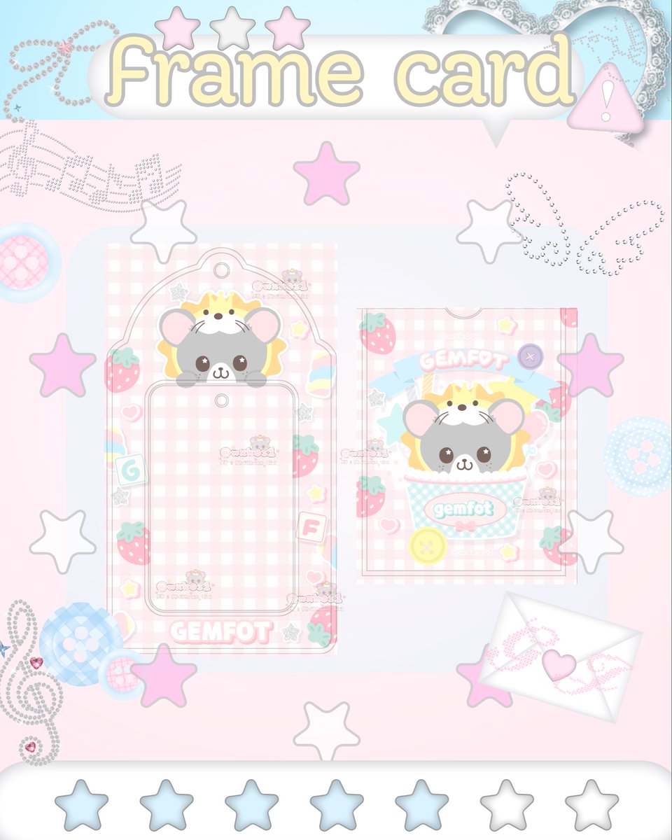 wxkos1's tweet photo. 🫧𓇼𓏲*ੈ✩‧₊˚🎐 rt+🩷 สุ่มเเจกframe card 1ชิ้นค้าบ 🫧
🌸🤲🏻☘️🐽👚🐹🌟
—🐭🦁(#LOOKKHUNNOO #ตลาดนัดเจมีไนน์โฟร์ท #ตลาดนัดgmmtv) https://t.co/vRMBhQZJNY