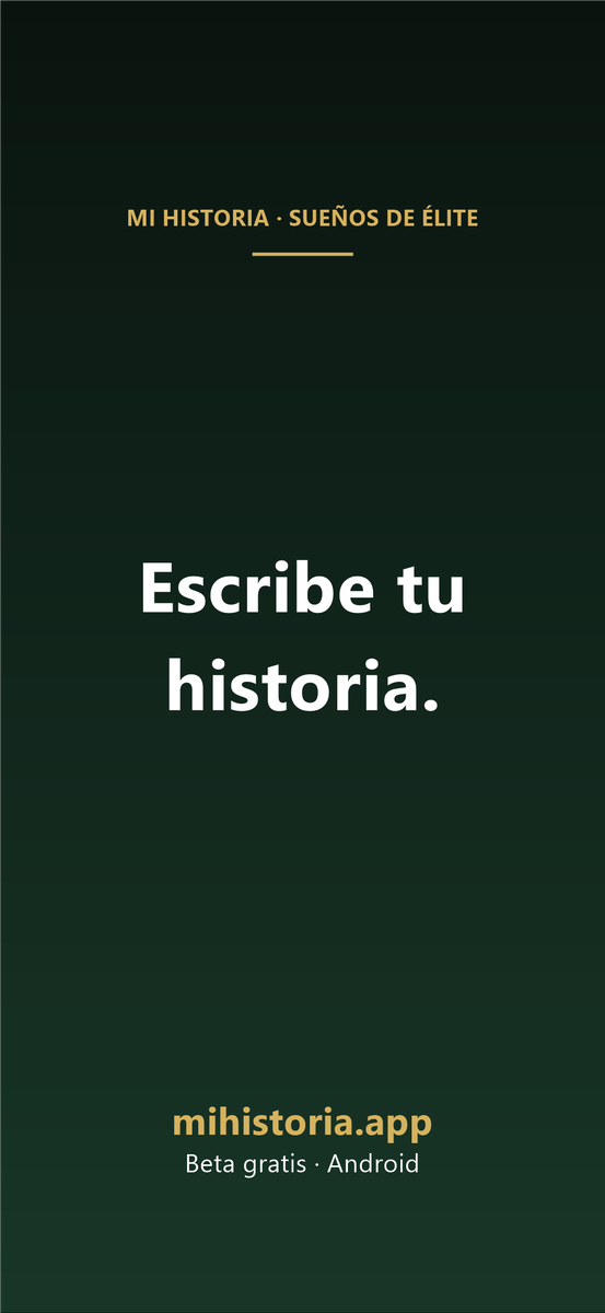 MiHistoria_app's tweet photo. Algún día colgarás las botas. ¿Cómo quieres que te recuerden: goleador, líder, leyenda de un solo club? Empieza a escribir tu historia hoy. 🙏

👉 https://t.co/B0V0GYOl7N (beta gratis, Android)

#gamedev #indiedev #MadeWithGodot https://t.co/dqTbGhQHA3