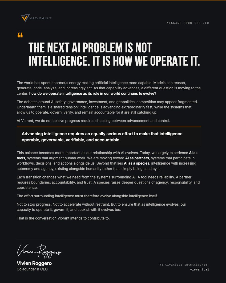 viorant_ai's tweet photo. The AI debate is getting louder.
This is where we stand and where we’re headed. https://t.co/y4NhJlnu6C