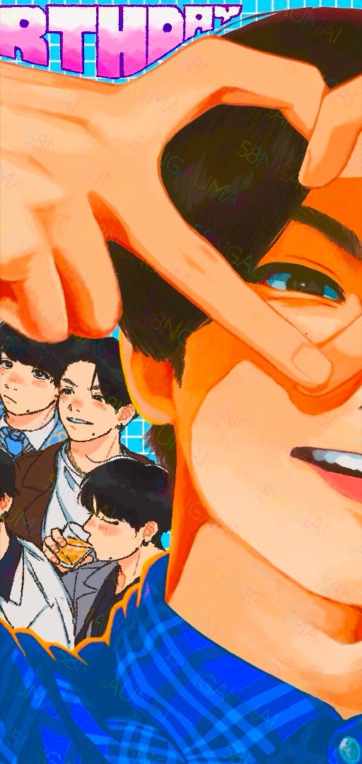 58ngaumai's tweet photo. ㊗お誕生日おめでとうございます🍖🎊🐬

ダンスも歌も、一生懸命にそして楽しく活動されてる姿が大好きです!!!
これからもお身体に気を付けつつ、
笑顔あふれるお年になりますように👏✨

#とぅし誕2026
#とぅーし生誕祭2026
#とぅしアート https://t.co/Sm5sEm1l2L