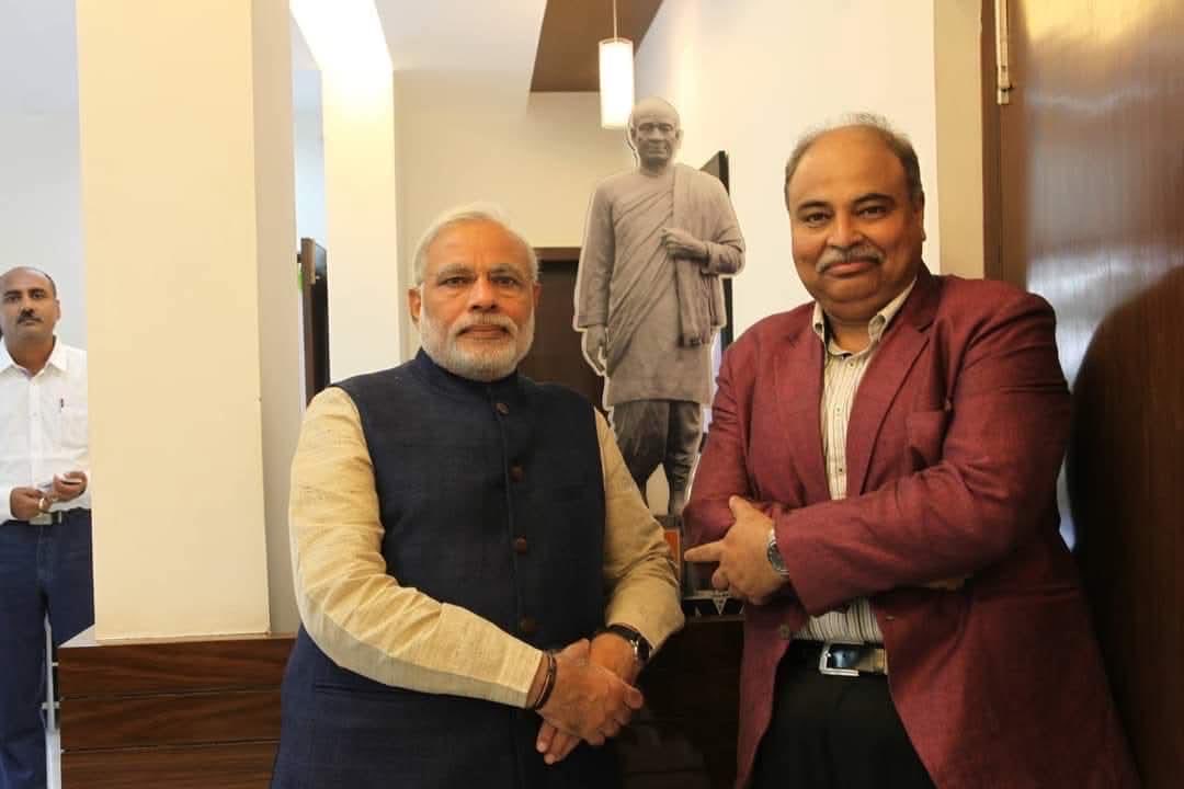 UdayMahurkar's tweet photo. I have known PM @narendramodi since 1987. I accurately predicted his future rise in 2000 &amp; finally in 2010. In 2014 I said he will do better as PM then as Gujarat CM. Today i feel elated that I am proved correct. Wishing him a very happy 76th birthday. https://t.co/OIi8b8vroH