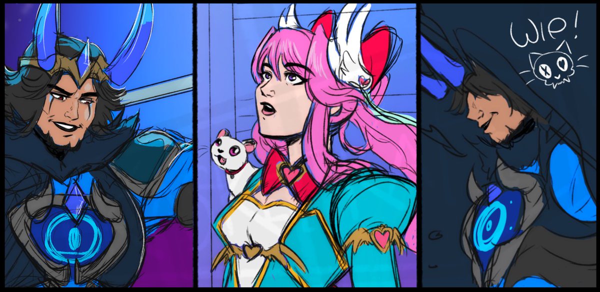 KasketKat's tweet photo. WIP for the return of Dokiwatch ✨
#frejaoverwatch #emreoverwatch #overwatch #dokiwatch https://t.co/WA6YQ7Uhb2