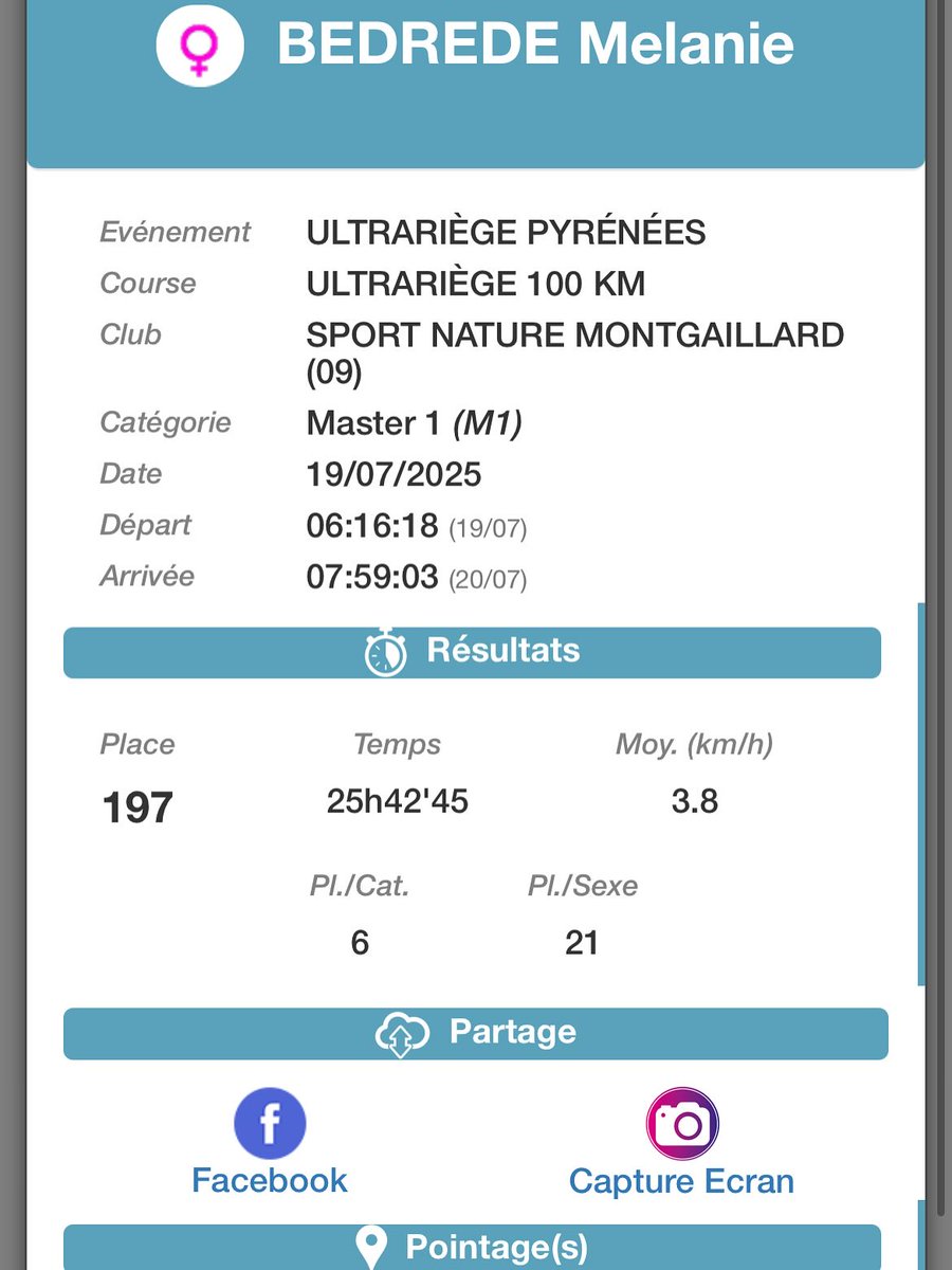 LynneElenbaas's tweet photo. Ultrariege 2025: 100 km, 6, 500 m D+. An incredible first adventure, surrounded, encouraged, and supported by friends, family, and my love. https://t.co/mzz4oIzBAD