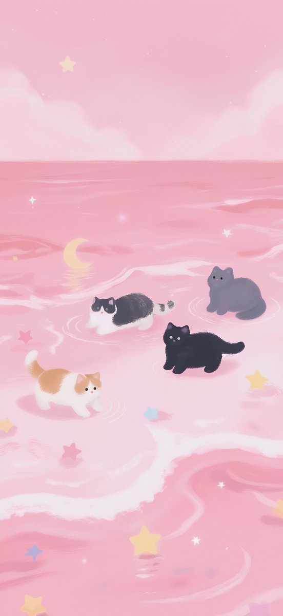 Eryth_Studio's tweet photo. Purrfect Pastel Sea 🐱
High res link in bio https://t.co/hvgg4PiAQg