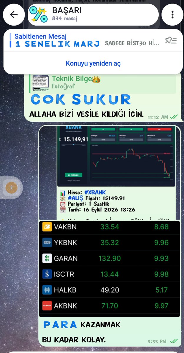 borsasalvador's tweet photo. 👊 PARA KAZANMAK BU KADAR KOLAY 

♥️BEN BİST30 CUYUM ARKADAS.

🟢 ÇATIR ÇATIR PARA KAZANDIK 

❌GEL DOGRU YATIRIMLA SENDE KAZAN.

HEPSİ TARİH SAAT KANITLI.
SİMSARLARA PARANI KAPTIRMA.

BOS MUHABBETE GEREK YOKKK.

100 LERCE İNSAN DUA EDİYOR ÇOK ŞÜKÜR.

#sasa #isctr #garan #krdmd #ekgyo #thyao
