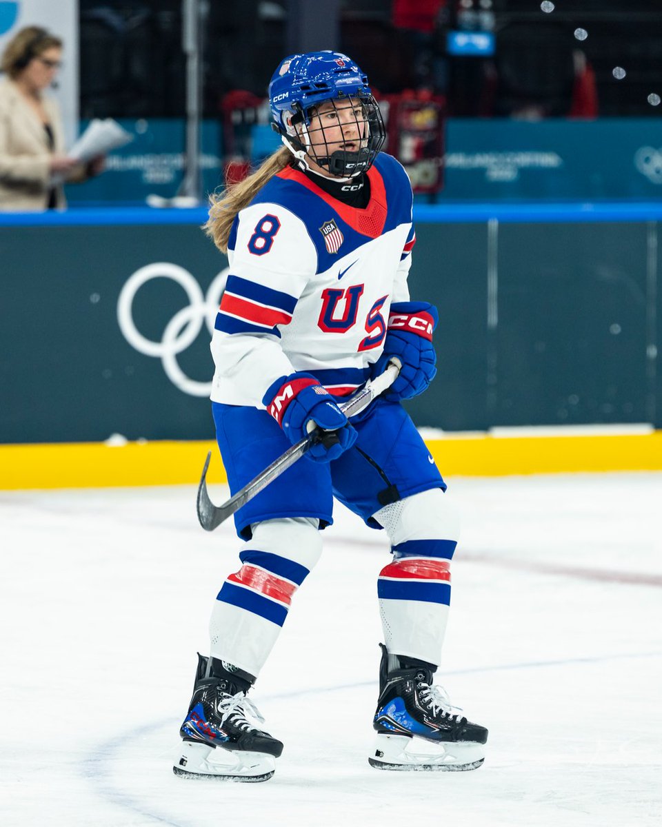 Haley Winn playing for USA.