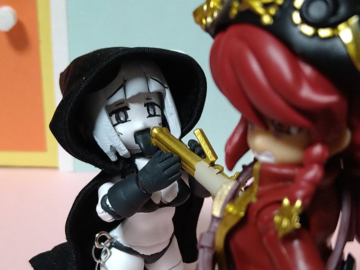 HolaiDolls's tweet photo. @nakineiriko こちらこそありがとうございます！
実はマント解説時の表情以外にも
もう一つありまして…この「舌出し顔」
です。自分としてはいや��しさを表現したかったのですが図らずしもかわいさが上回る仕上がりに… https://t.co/N44H2bbSlC
