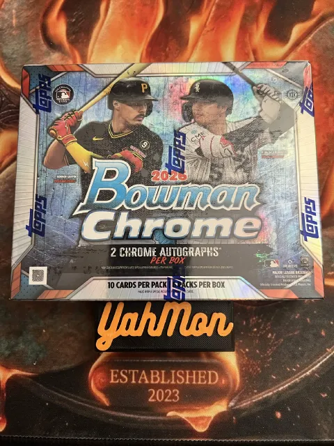 YahMonMLB's tweet photo. 🚨NEW BREAK🚨
⚾️POGO#1710⚾️Pick 1 get 1 random
1x- 26' Bowman Chrome Hobby
$35/spot; 
2 autos expected!
🔒Dodgers/Royals/Brewers/Giants
#thehobby @HobbyLimited https://t.co/dcqh7tWr0u