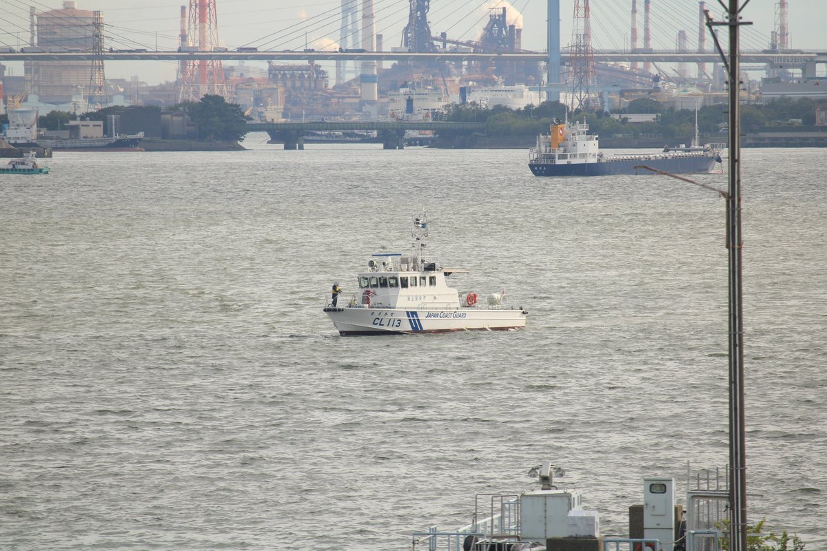 YTSno2Dock's tweet photo. CLまつり2026 その3 
CL113 さぎかぜが続いて入港。
新鋭の妹たちに混ざっても、放水銃の赤色が一際目を引く。
名古屋港にて。(2026/9/17)
#海上保安庁 #巡視艇 #巡視艇さぎかぜ #アジア・アジアパラ競技大会 https://t.co/Yl5s0T5O5p