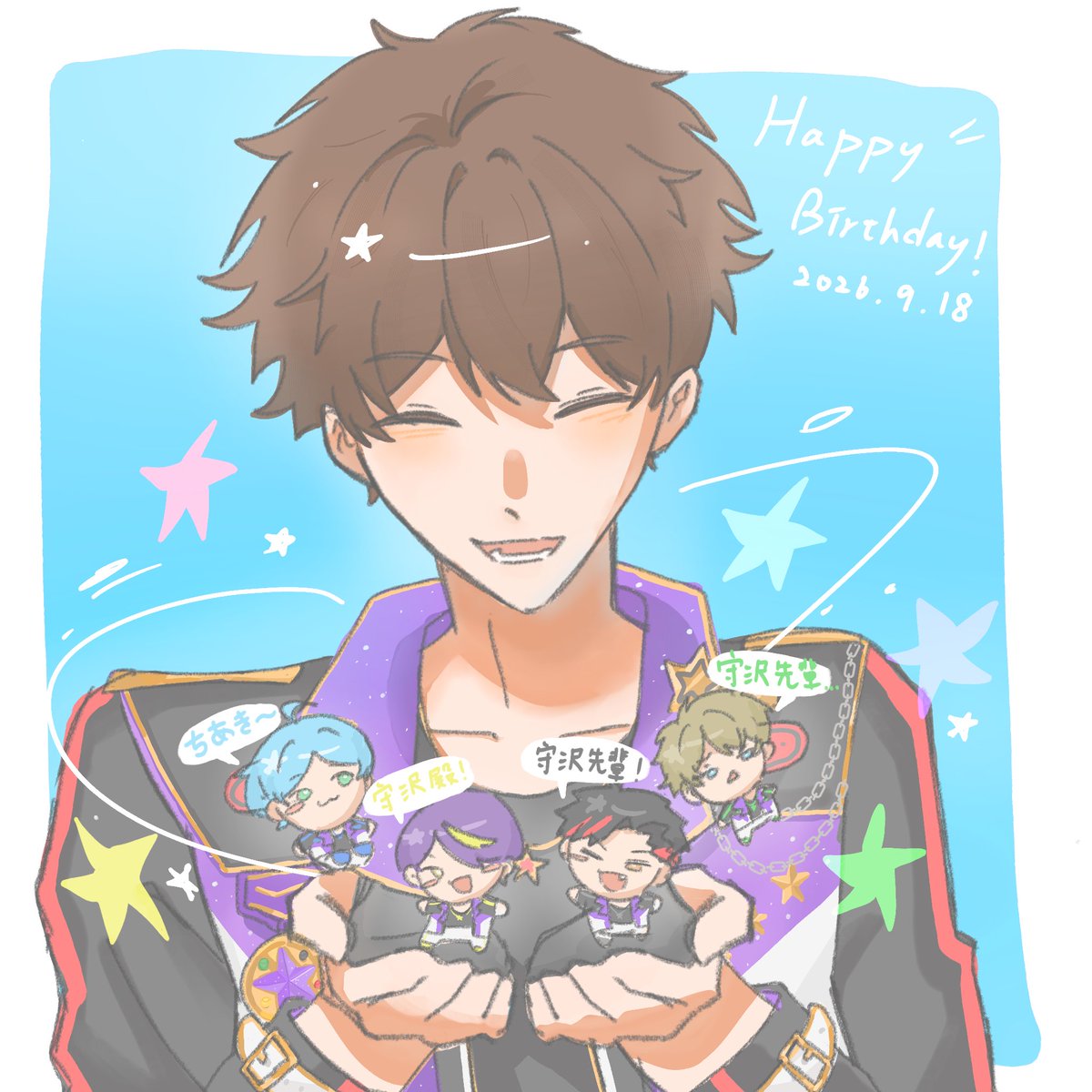 Uni01_03's tweet photo. #守沢千秋誕生祭2026 https://t.co/RWVWbIVlZc