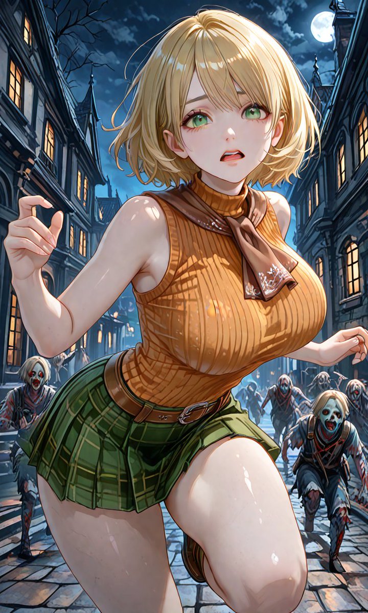 tensyo71's tweet photo. バイオハザードが大好きなのです…！
#PixAI4th  #TGS2026 https://t.co/YUexTI0HGI