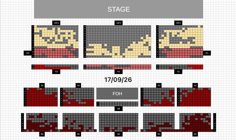 sn_snsd_'s tweet photo. สรุปบัตรคงเหลืองาน
#EdgeOfCalm_in_BKK 
17.09.26

Zone VIP 299 ใบ

Zone R 135 ใบ 

Zone S 29 ใบ

Zone A 223 ใบ

Zone B 177 ใบ

ผู้จัดทำการลดเสกลงานลงนะคะ เราจะได้ใกล้ฟานี่กันแบบอบอุ่นมากขึ้น 🥰 ดอยก็มีโอกาสเห็นชัดขึ้นนะ

ซื้อบัตรที่ https://t.co/cnKxNM3q2p

#EdgeofCalmTour https://t.co/fsZL3sqHSM