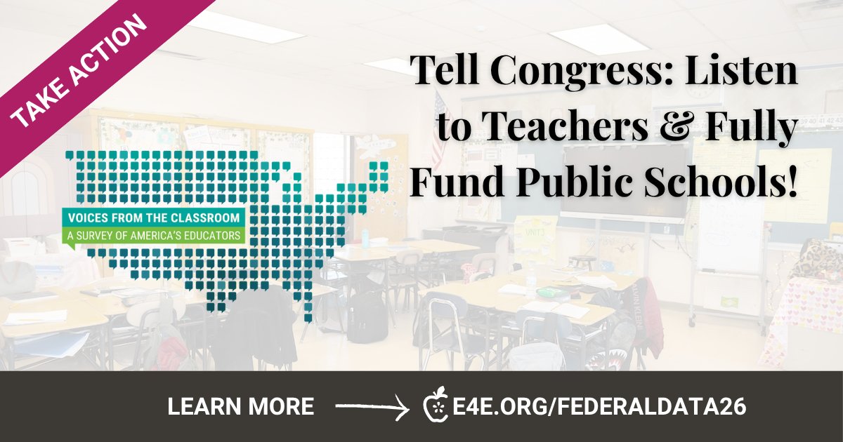 Ed4Excellence's tweet photo. Teachers want the federal government to direct resources to students with the most needs, &amp; only 3% support cutting federal K-12 grant funding. 

TAKE ACTION: Tell Congress to listen to teachers &amp; fund public schools. https://t.co/n5XlBoMYNq https://t.co/dNChLtMx7b