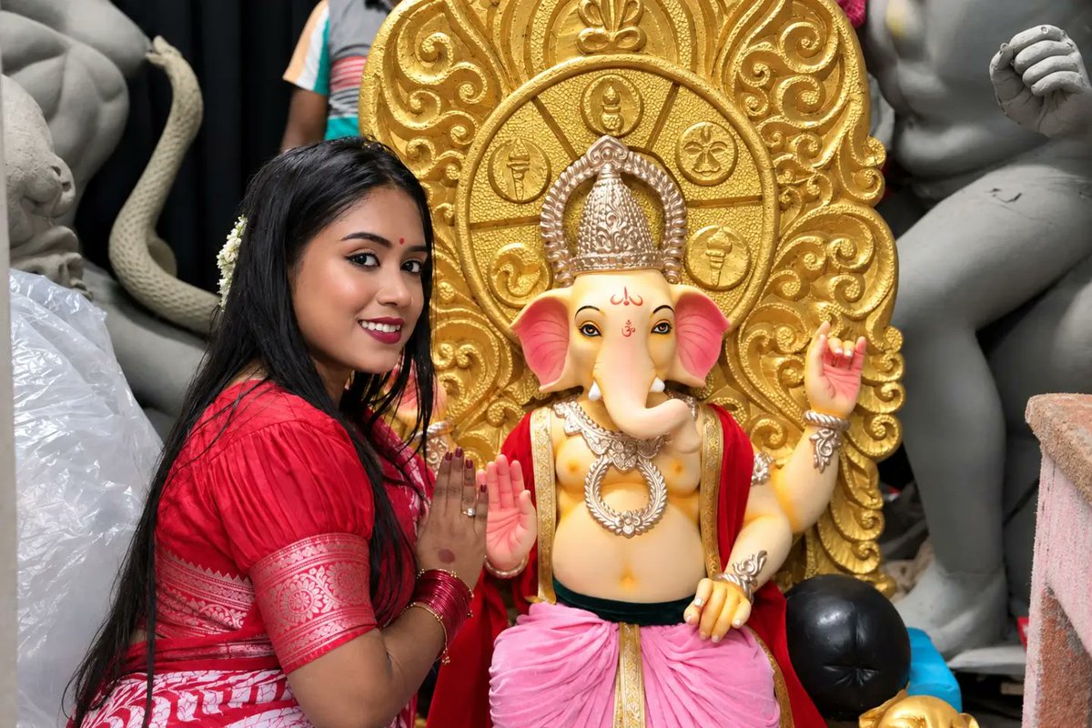 WillyHollemon's tweet photo. Ganpati Bappa https://t.co/UPVyKpvD5g