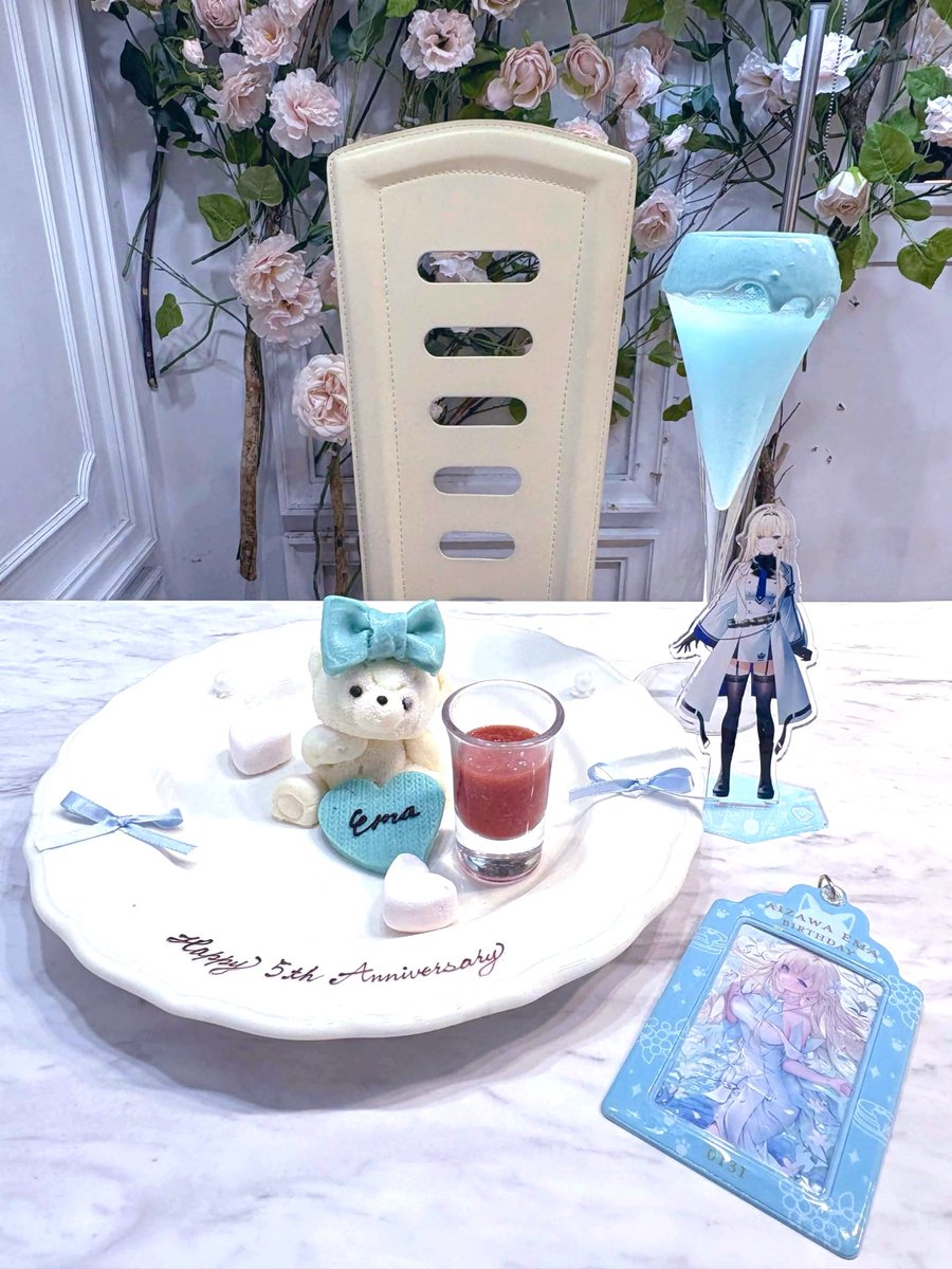 rem_vspo07's tweet photo. ୨୧ ∴∵∴ ୨୧ ∴∵∴ ୨୧ ∴∵∴ ୨୧ ∴∵∴ ୨୧ 
┊        ┊       ┊   ┊    ┊        ┊
┊        ┊       ┊   ┊   ˚✩.  ⋆｡˚. ✩
┊        ┊       ┊   ✩
┊        ┊       ☾⋆
✧⋆       ┊ .  ˚𝐻𝑎𝑝𝑝𝑦 5𝑡ℎ 𝐴𝑛𝑛𝑖𝑣𝑒𝑟𝑠𝑎𝑟𝑦
         ˚✩

 #藍沢エマ5周年 https://t.co/oZRj81hHSx