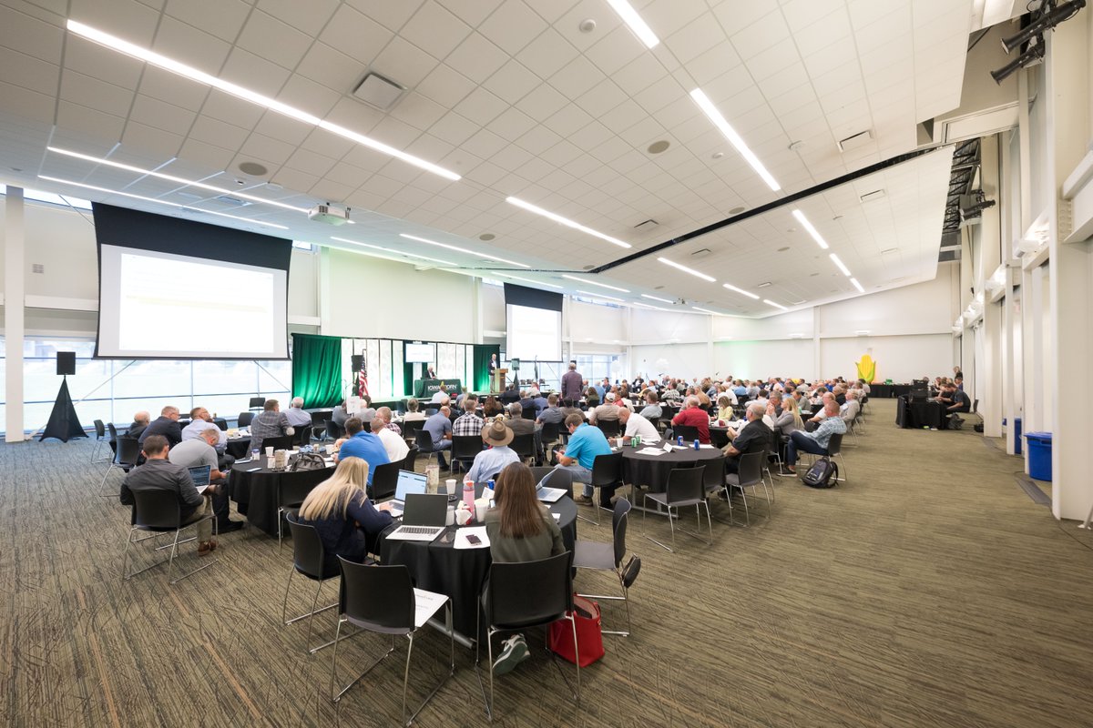 iowa_corn's tweet photo. The power of policy starts with the voice of Iowa’s corn farmers. Last week at our Annual Grassroots Summit, farmers from across the state came together to set the course for our state and federal priorities for the year ahead. 
Read more here ➡️ https://t.co/bTW5OUnVom https://t.co/kys9d6e7NS