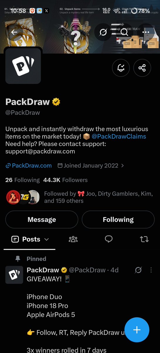 Yunnie34's tweet photo. @PackDraw userID: cmu5nfjlr000sjq0gyazoqbzr

THANK YOU @PackDraw https://t.co/V8Z4EX2oJc