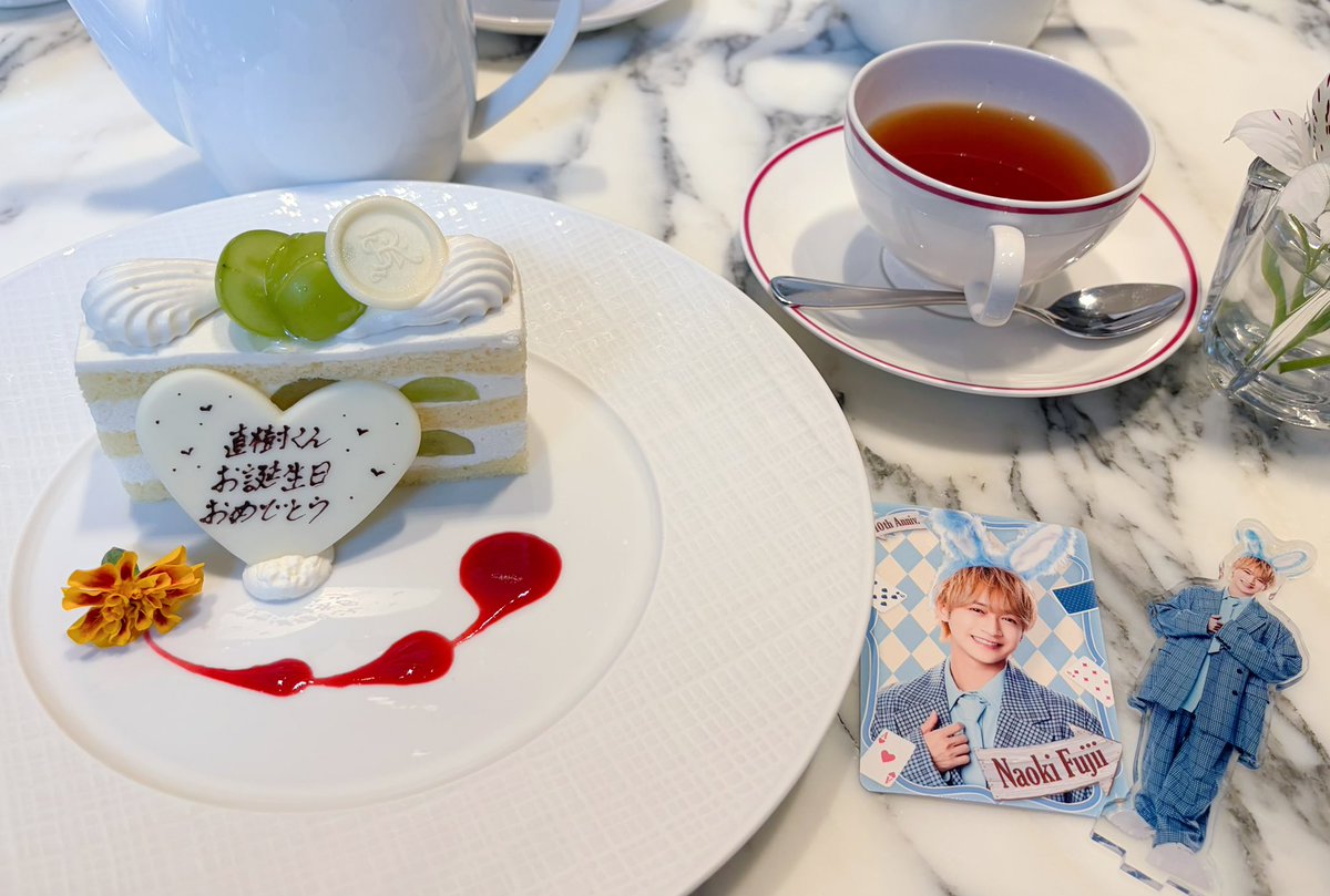 _k437n_'s tweet photo. ꒷꒦︶︶︶︶︶꒷꒦︶︶︶︶︶꒦꒷
｡ﾟﾟ･｡･ﾟﾟ｡   ☆ ゜ ∘ 。 ∘ 。 ☆ ゜ ∘ 。
°｡⠀⠀⠀⠀⠀⋆𝘏𝘈𝘗𝘗𝘠 𝘉𝘐𝘙𝘛𝘏𝘋𝘈𝘠 
⠀⠀°·｡ ‧˚⠀        𝘕𝘢𝘰𝘬𝘪 𐔌 🎂 ྀི.ᐟ ꒱
　　　︵︵︵ ୨☆୧  ︵︵︵

26歳の直樹くんにも沢山の幸あれ〜🪄

#藤井直樹誕生祭2026
#藤井直樹 https://t.co/s0siB7mdxe