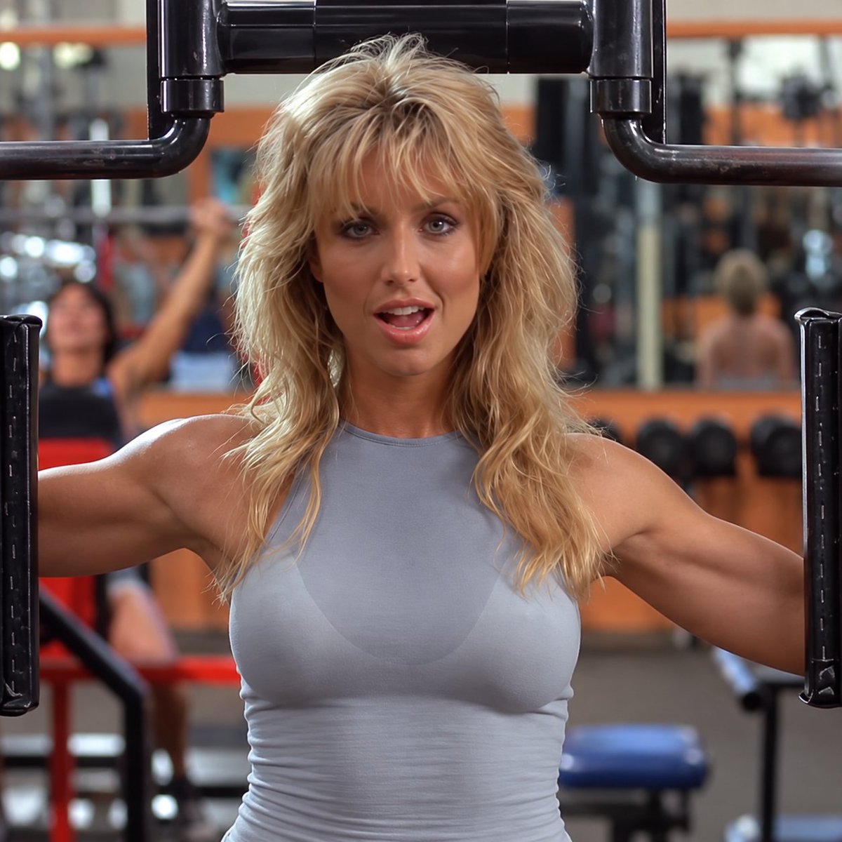 SuperChrisJones's tweet photo. Who remembers Heather Thomas in 1987's "Cyclone" 😀😍💪 Awesome movie, awesome times! 

Watch here and enjoy:
https://t.co/YJDS5EkiD5

#Cyclone1987 #HeatherThomas #JeffreyCombs #LostMedia #ActionMovies https://t.co/0Ogk7R1Z8n