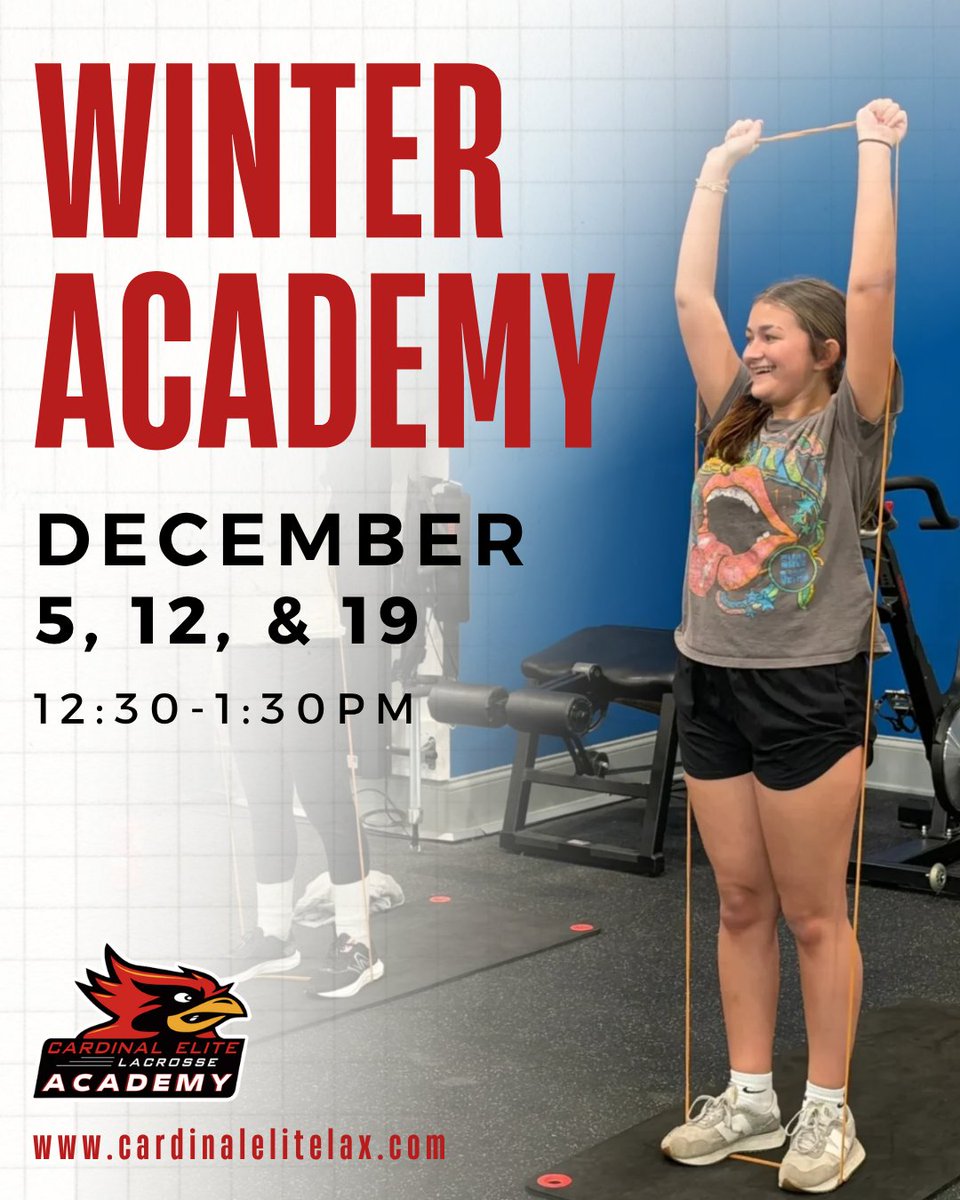 CardinalElite's tweet photo. Keep training and building your game this offseason with our Winter Academy.

📅 December 5, 12 &amp; 19
⏰ 12:30-1:30pm

Register today 👉 https://t.co/1V6VMGsf5o https://t.co/Y4C6E9Liuc