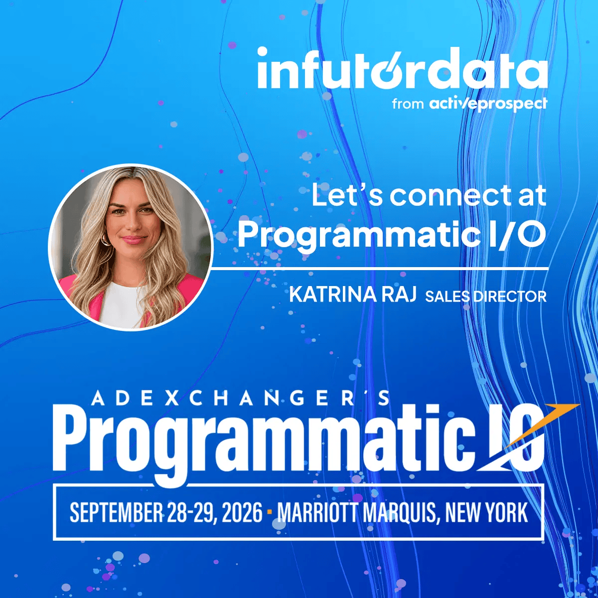 InfutorData's tweet photo. Programmatic I/O is coming up quick. Let's get time on the books to chat through your current segmentation and targeting efforts ➡️ https://t.co/XB6qtRCY70

#ProgrammaticIO #identityresolution #dataenrichment #dataappend #segmentation #adtech #ai #performancemarketing https://t.co/ojSE8en8Wl