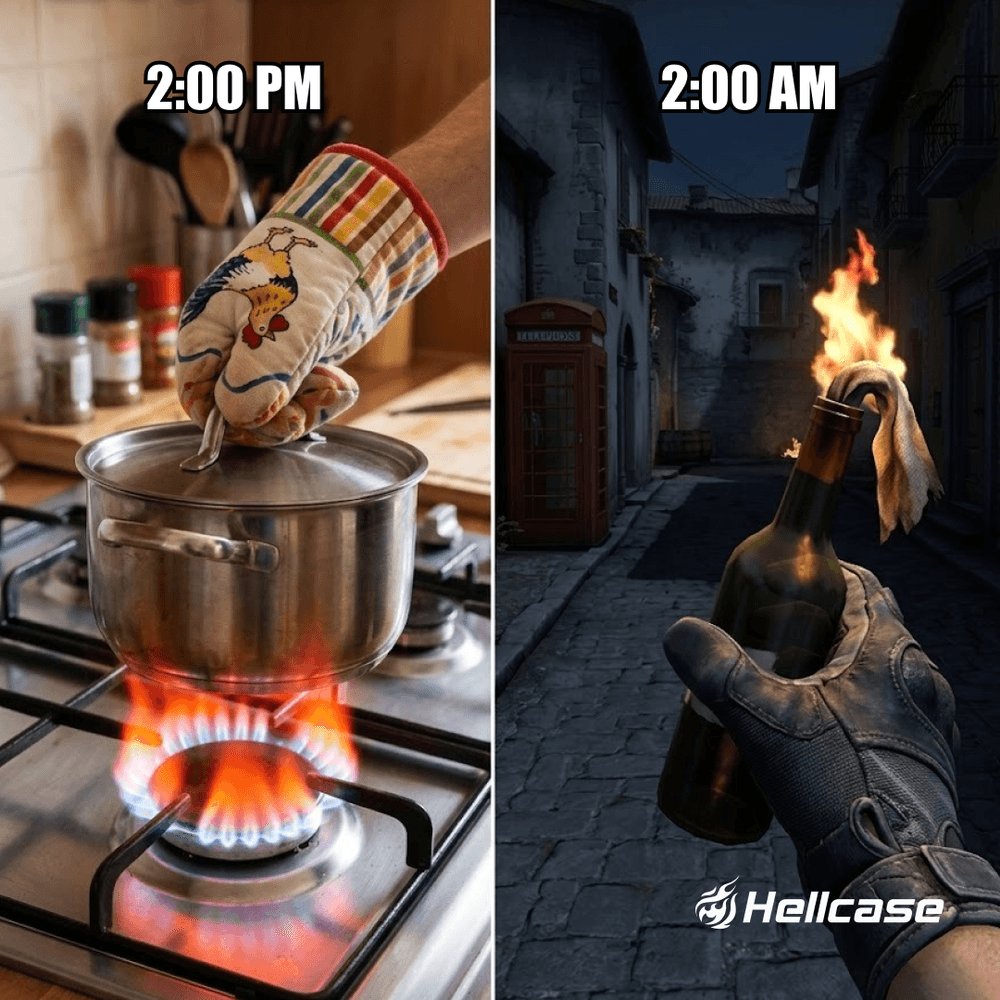 hellcase's tweet photo. By day, a star chef. By night, the main firestarter on Banana👨‍🍳🔥 https://t.co/hqmpqbFbJ0