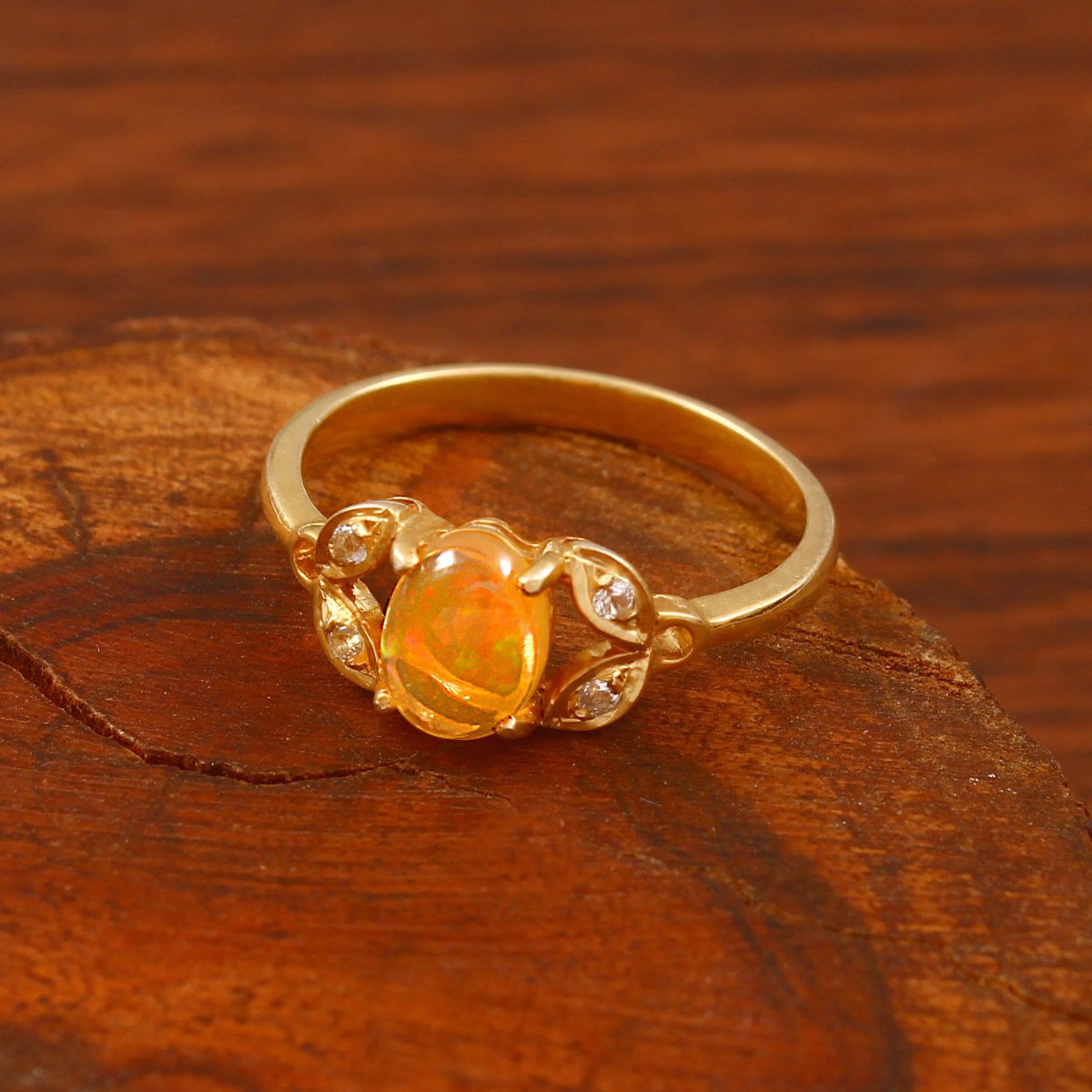 LesVarone's tweet photo. Fabulous Welo Opal Engagement Ring in 14K Solid Gold, featuring an Art Deco design and oval birthstone—a perfect bridesmaid gift. https://t.co/fPV6WjduJA