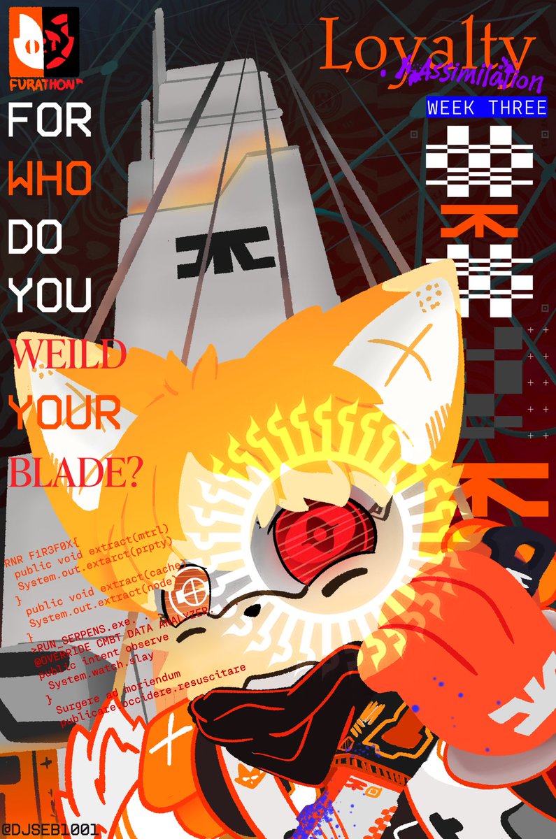 FURATHON's tweet photo. //:ESTABLISH_PASSPHRASE. . .
> Loyalty/Assimilation [W3]
> For Who Do you WIELD Your BLADE?

>_END

#furathon #marathonthegame #sekitember https://t.co/87EoJQ9aih