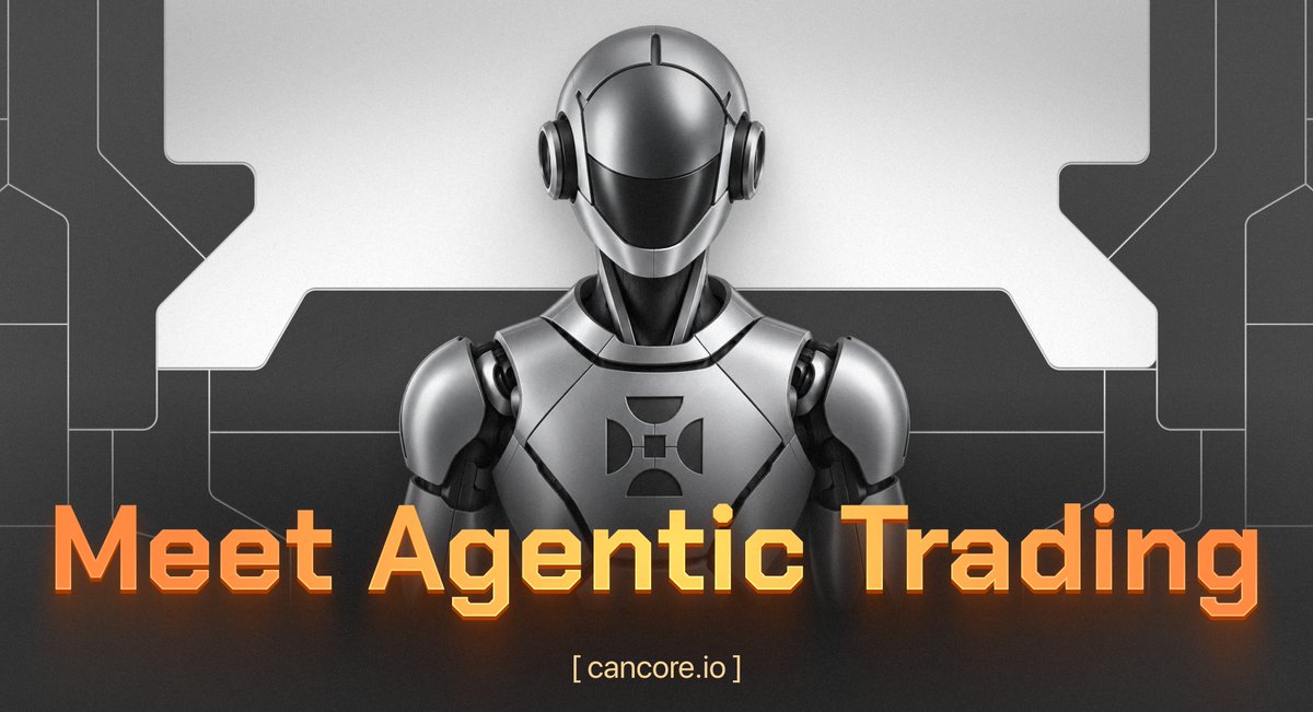 cancore_io's tweet photo. Agentic trading starts here.

Cancore MCP is now live, letting AI agents create trades from simple, natural-language instructions.

Connect Claude or any MCP-compatible client and ask for what you want:
“Buy me CBTC with 5 CC.”

The agent prepares the trade. Your wallet receives a live quote. You review, approve, and sign.

No private keys handed to the agent. No custody. The rate is checked again at approval, and the trade won’t execute if conditions have changed.

This is the first step toward agentic trading on Cancore. More automation, intelligence, and execution capabilities are coming.

Set yours up → https://t.co/4fTglSHO92