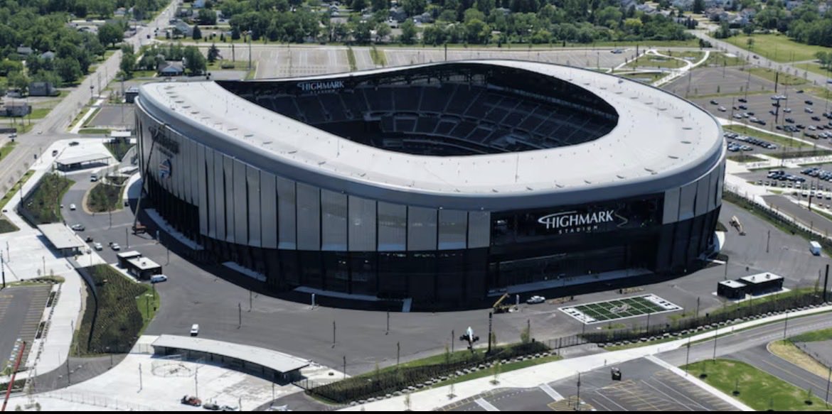 34thdome's tweet photo. It's a shame the Buffalo Bills chose a boring stadium instead of one that honors the region's history and beauty https://t.co/JMhnEEaaLN