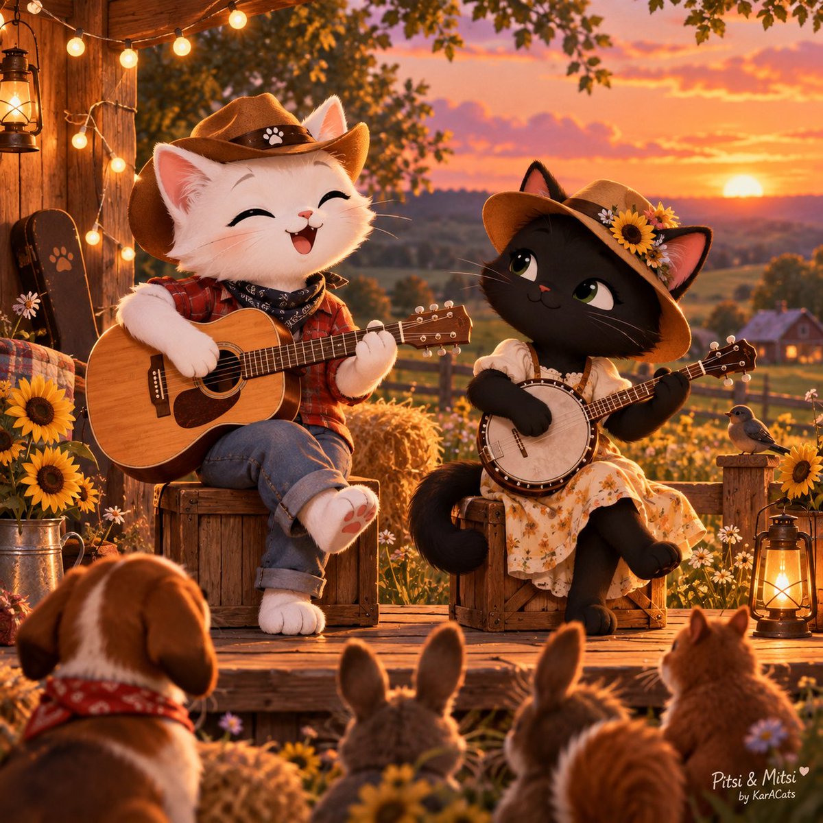 PitsiMitsi's tweet photo. A little country, a lot of heart. 🎸🤍🖤
#InternationalCountryMusicDay #PitsiAndMitsi
Follow us 🤍🖤
https://t.co/1FzYQNTcVq  https://t.co/k33U2DPeQ3