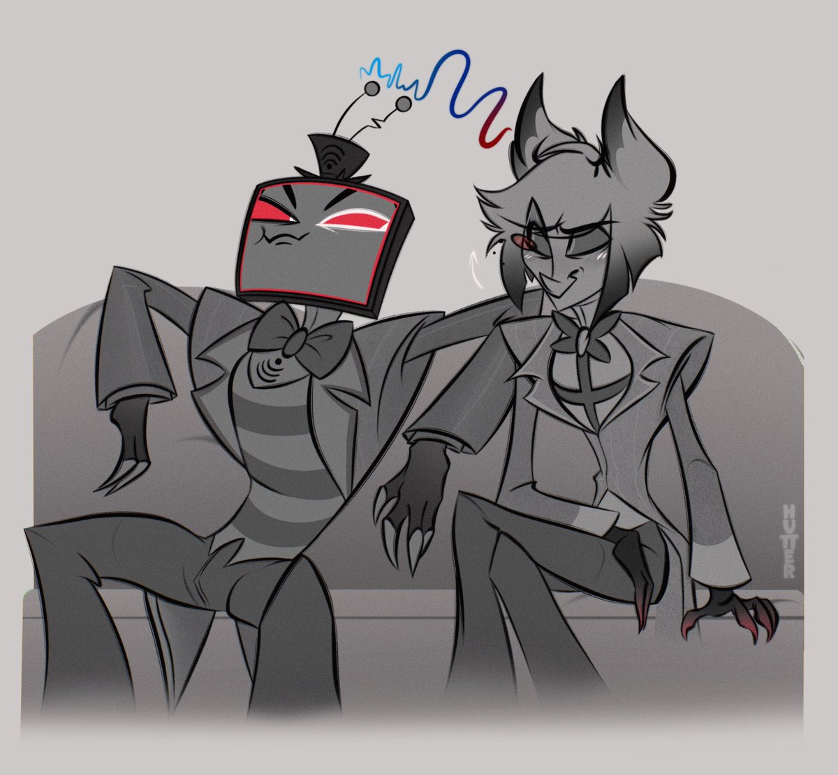 hutteerx's tweet photo. what did he say?
#hazbinhotel #radiostatic #voxal #alvox https://t.co/ONZcHP9Mrx