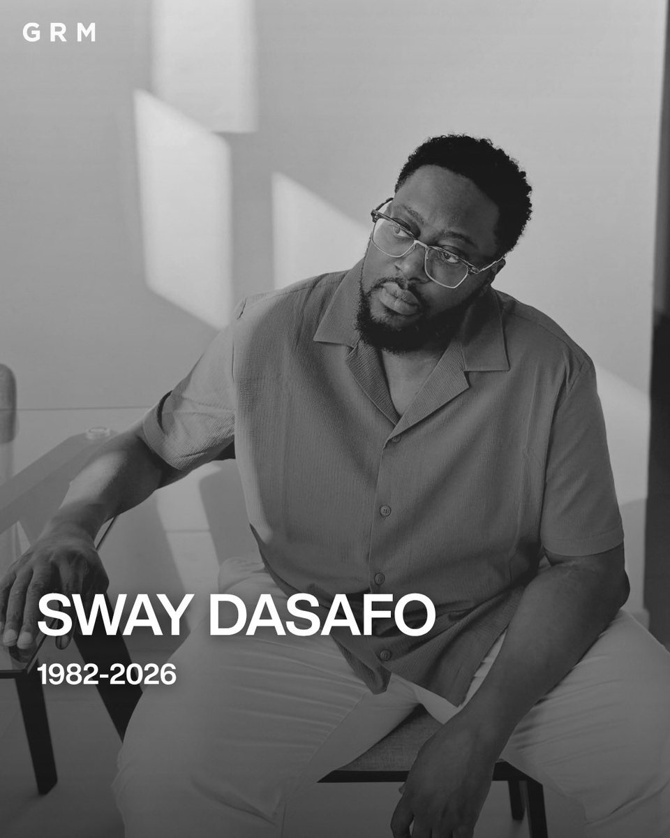 GRMDAILY's tweet photo. 🕊️ RIP to a true pioneer. Legendary UK rapper Sway Dasafo has sadly passed away just two weeks after his 44th birthday.

From his historic independent MOBO win to laying the foundation for UK rap globally, his impact will never be forgotten. Our thoughts are with his family. 👑💔 https://t.co/DG5s7S6dLt