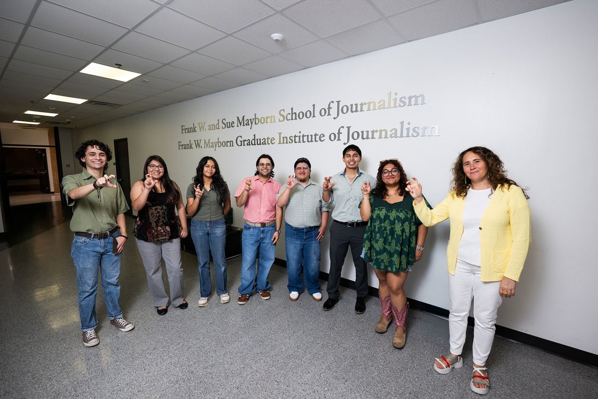 UNTclass's tweet photo. Seven #UNTCLASS students are bringing home gold after taking 1st place in a national #marketing competition with a campaign built around #research, #creativity and real-world impact.

See what they created and meet the students behind the win. 💚 
https://t.co/gVl9cTe4Nm https://t.co/DWgiDXq1ys
