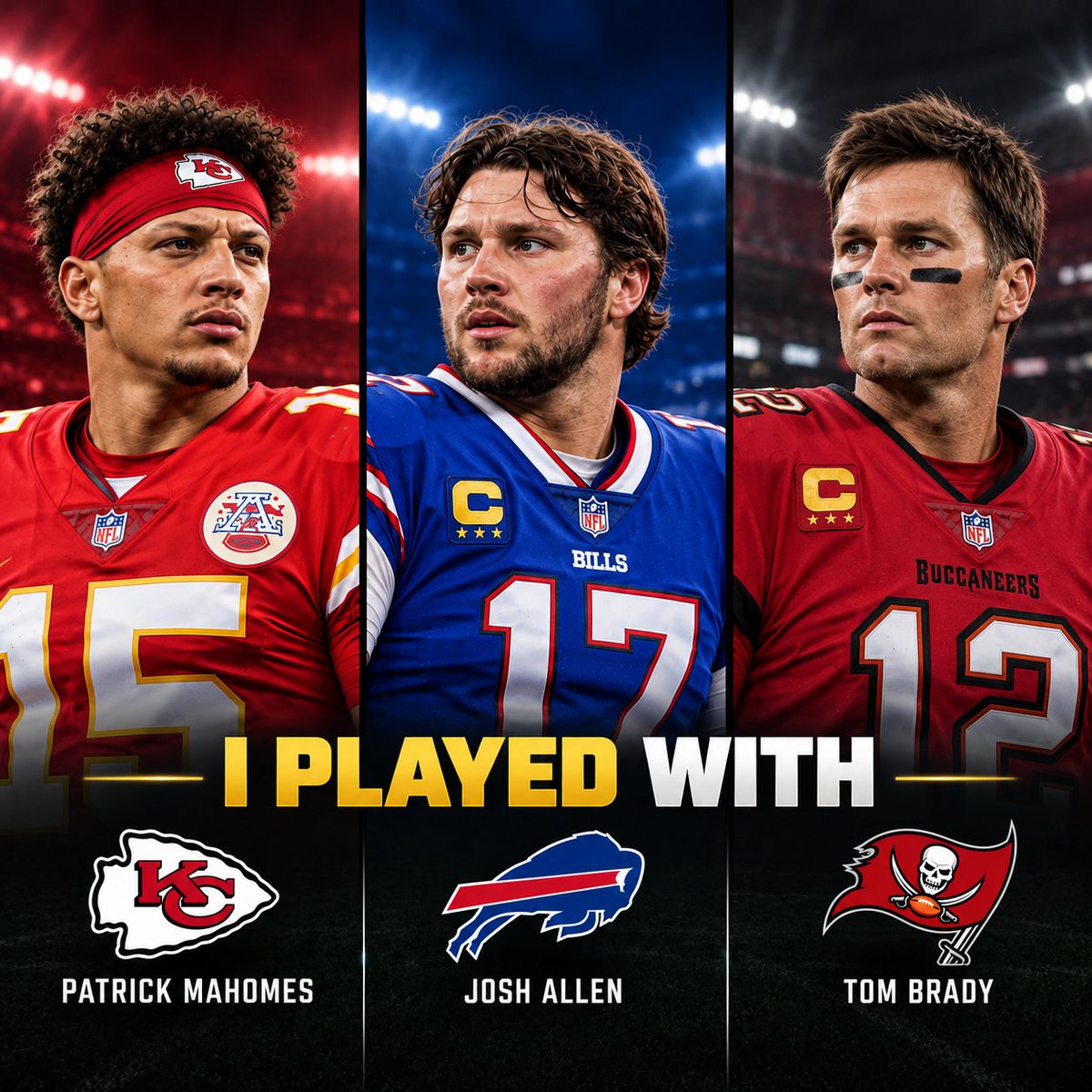 NFLTodayX's tweet photo. Guess the player 

Level 100% impossible https://t.co/P1anICVrfv