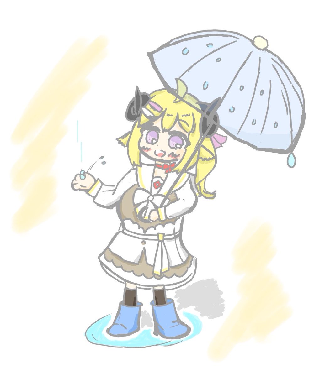 kobushibaV's tweet photo. 秋雨のお出かけわためぇ
#つのまきあーと https://t.co/QalVLqoFqx