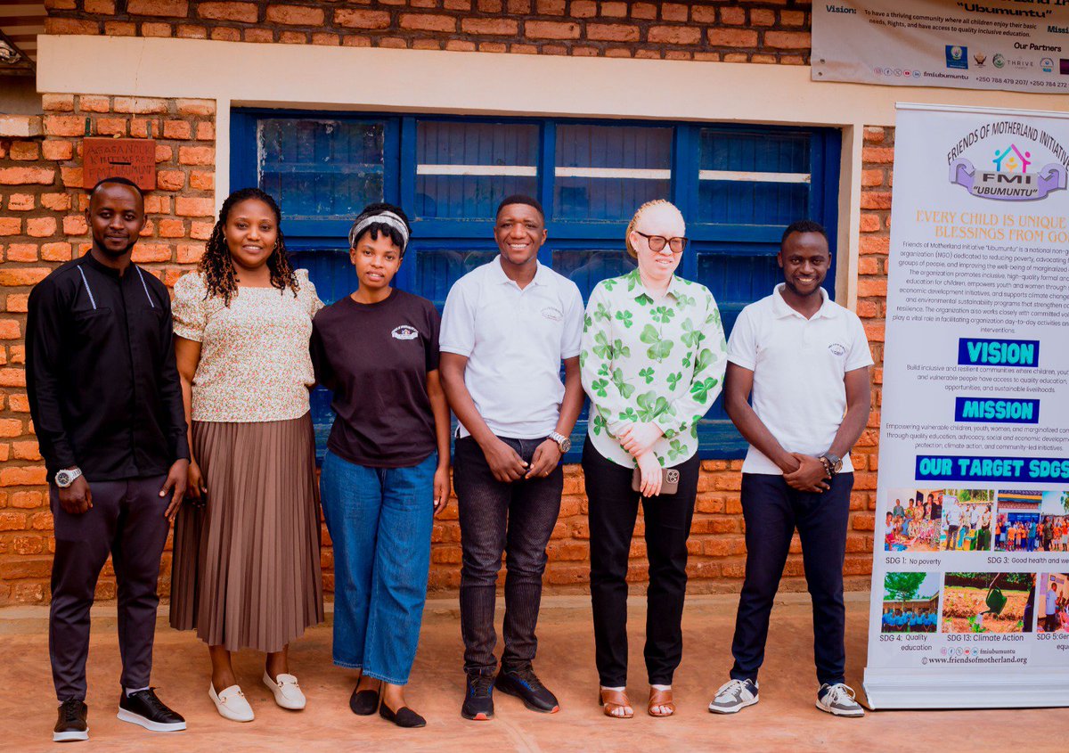 fmiubumuntu's tweet photo. @NUDOR_Rw The team also visited our APT initiative, where paper and cardboard are transformed into assistive devices for children with disabilities.

Grateful to @NUDOR_Rw for strengthening our capacity toward more #inclusive , equitable and sustainable development.2/2 https://t.co/sLIHNNJCHw