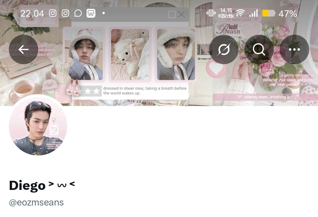 eozmseans's tweet photo. Kapan lagi lu semua liat gua pink dan cantik https://t.co/AHzFo6BT2u