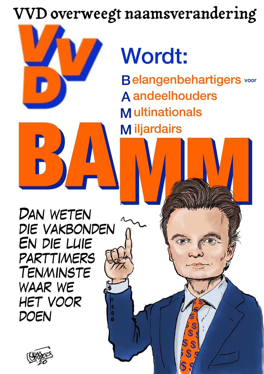 G_Westerhof's tweet photo. @rubenbrekelmans VVD IS SCHAAMTELOOS!                     

De rechtse fascistenknuffelaars van ordinaire asociale @VVD legt de rekening van verhoging defensiebegroting bij de Arbeidersbevolking, uitkeringsgerechtigden en gepensioneerden. 

Onrechtvaardig, Onmenselijk en Asociaal! https://t.co/rmezI3Hmyx