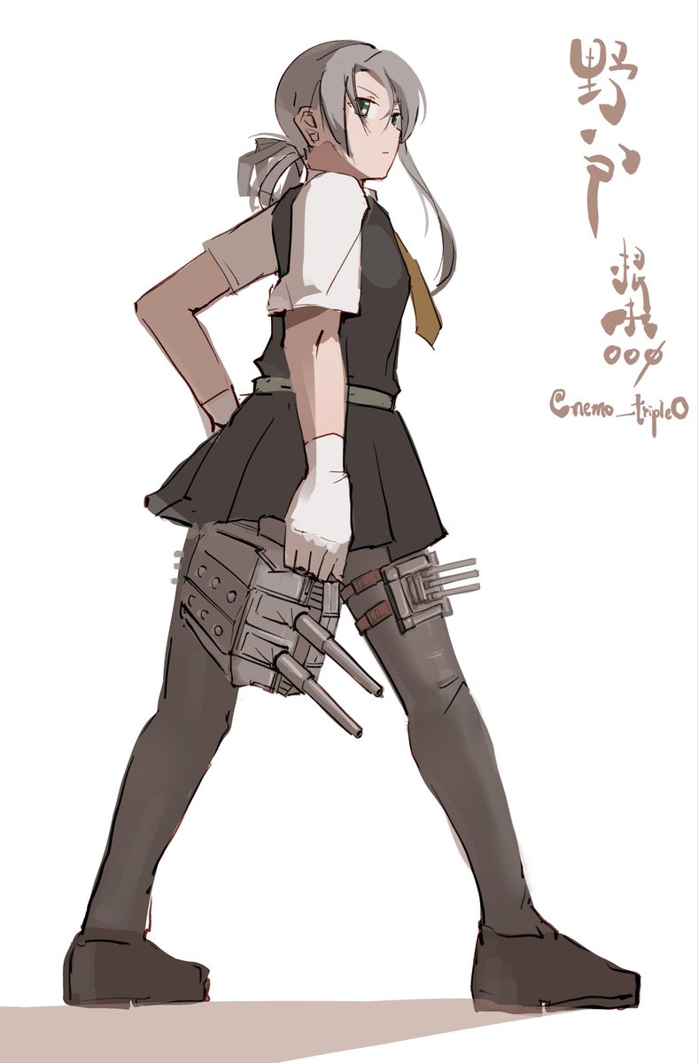 nemo_tripleO's tweet photo. 野分
#艦これ版深夜の真剣お絵描き60分一本勝負 
#艦これ版真剣お絵描き60分一本勝負_20260917 https://t.co/etkmuzbwvw
