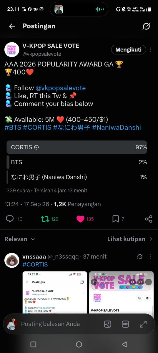 Lilyyifyo's tweet photo. @vkpopsalevote #CORTIS https://t.co/MpOgppCgcM
