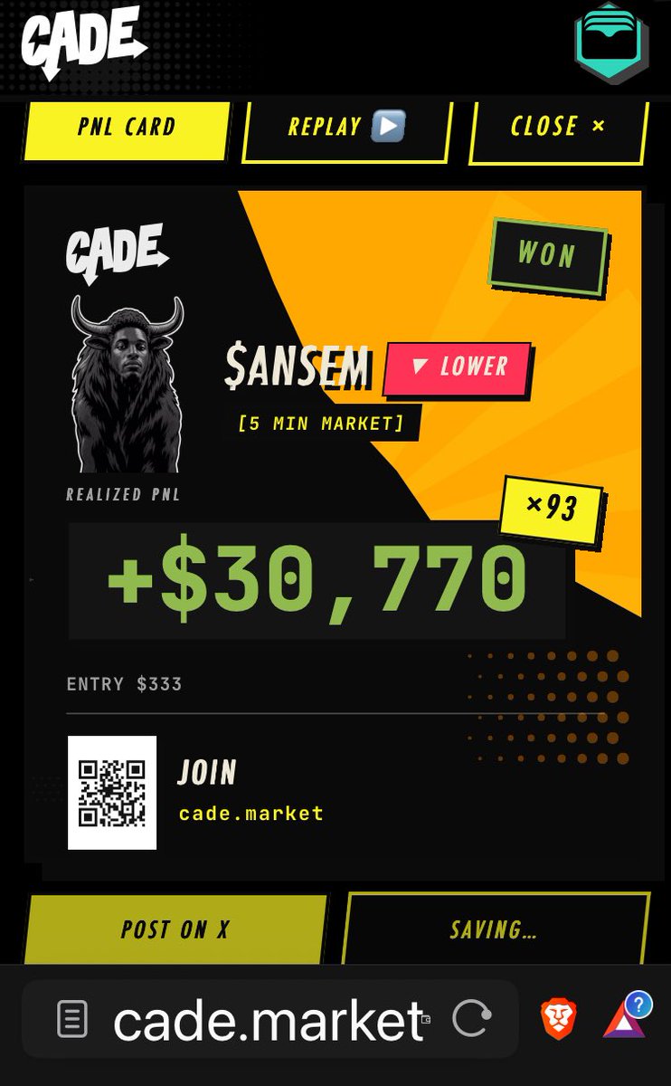 FlatTaxi's tweet photo. @CadeMarket @SolJakey Cade Market is 🔥🔥🔥 https://t.co/7LRp9tKOt8